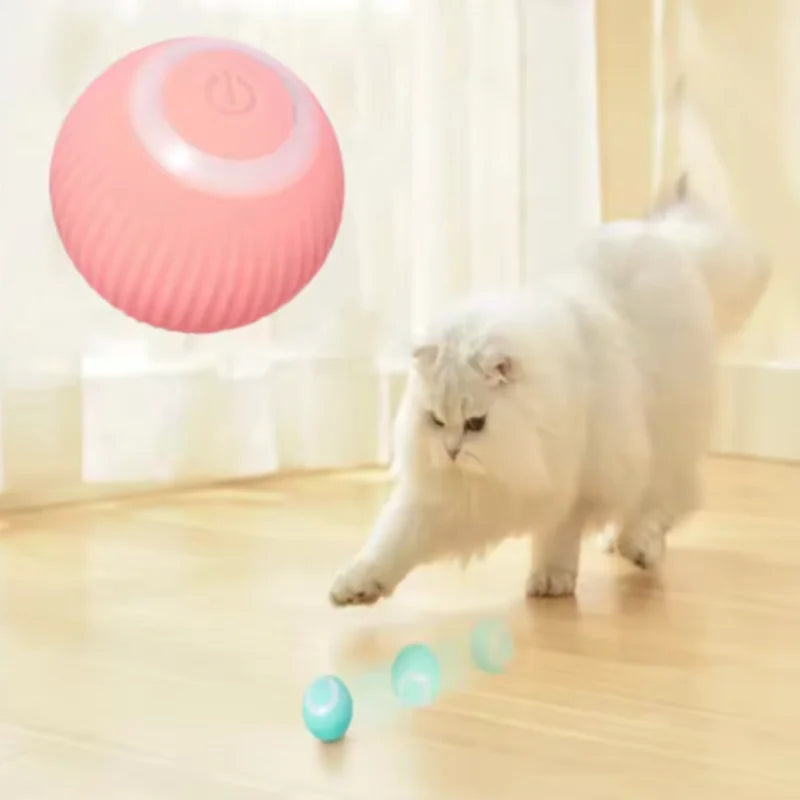 Smart Rolling Ball Toy for Cats