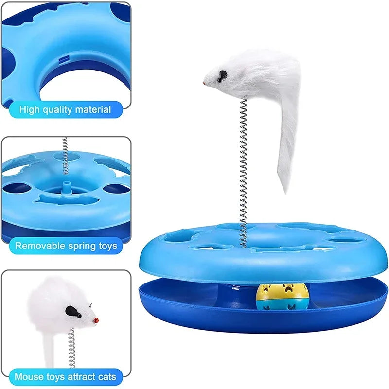 Interaktives Katzen Puzzle – Intelligentes Spielzeug für Katzen